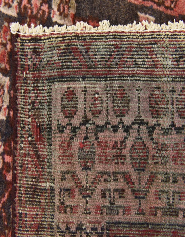 Detail image of  3' 7 x 10' 9  Hand Knotted Malayer Persian Wool Runner Rug