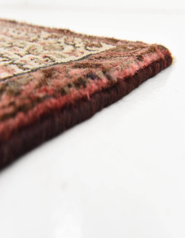 Detail image of  3' 7 x 10' 9  Hand Knotted Malayer Persian Wool Runner Rug