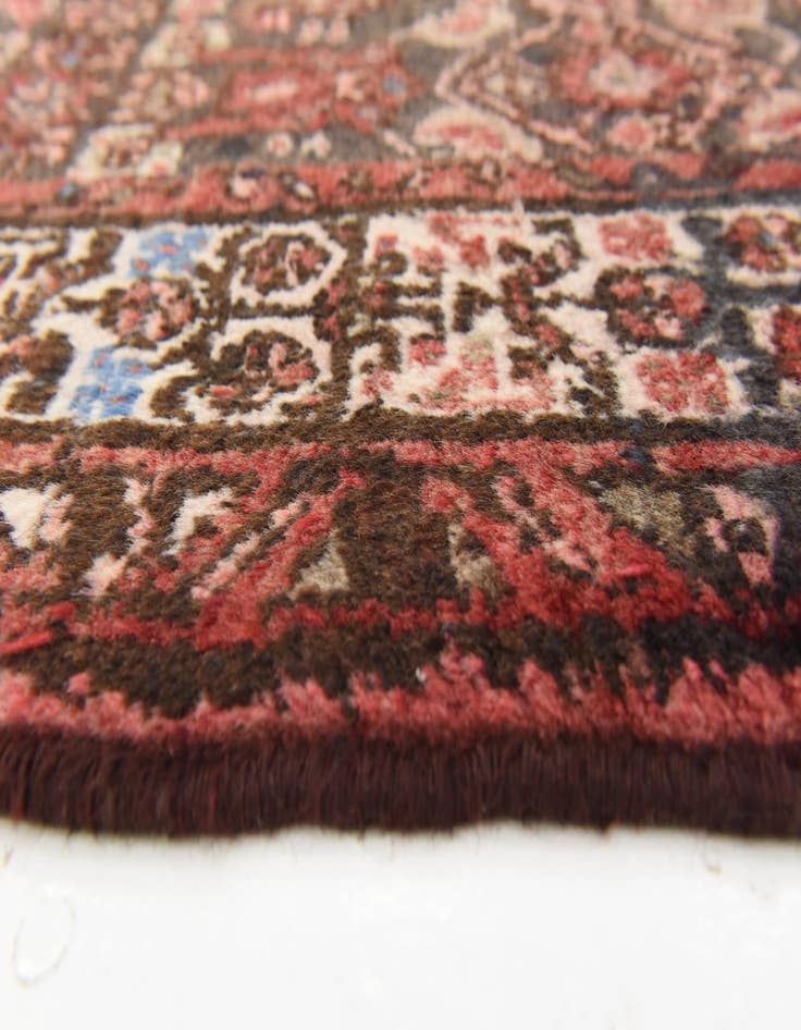 Detail image of  3' 7 x 10' 9  Hand Knotted Malayer Persian Wool Runner Rug