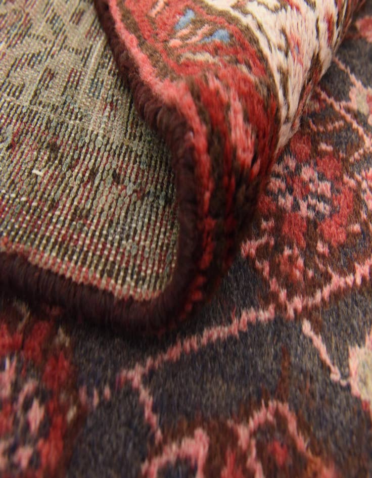 Detail image of  3' 7 x 10' 9  Hand Knotted Malayer Persian Wool Runner Rug