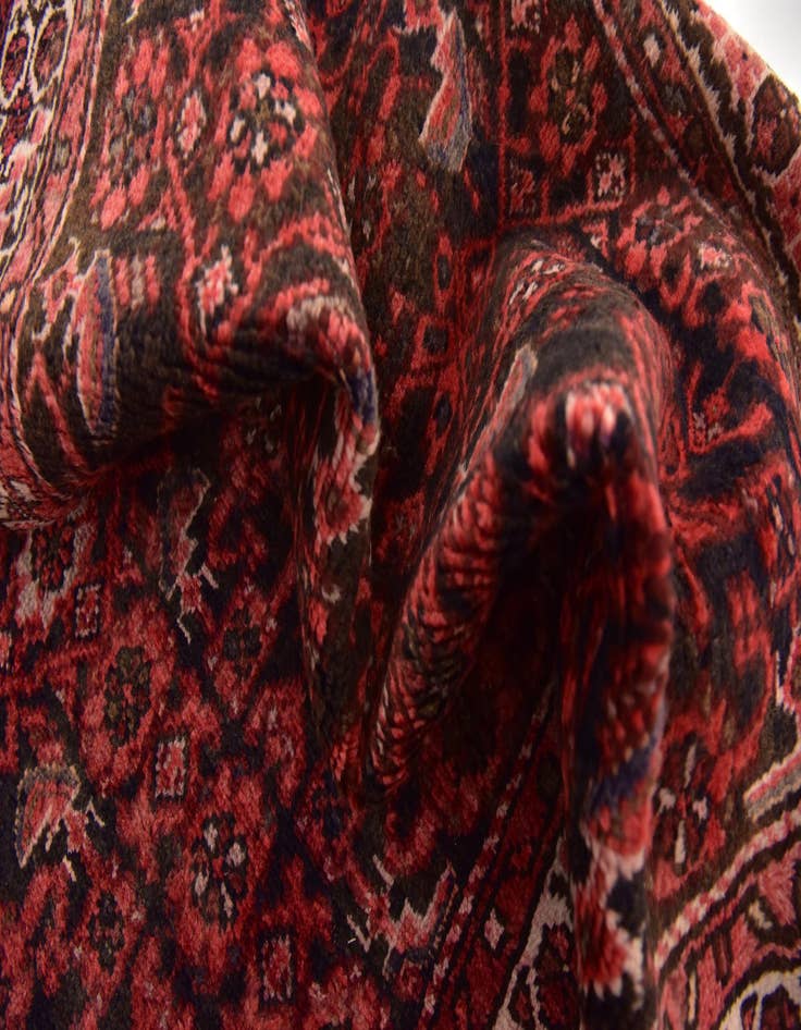 Detail image of  3' 8 x 10' 2  Hand Knotted Malayer Persian Wool Runner Rug