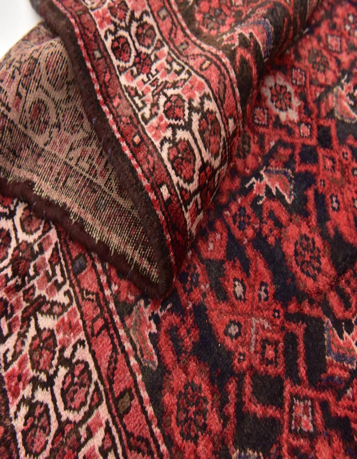 Detail image of  3' 8 x 10' 2  Hand Knotted Malayer Persian Wool Runner Rug