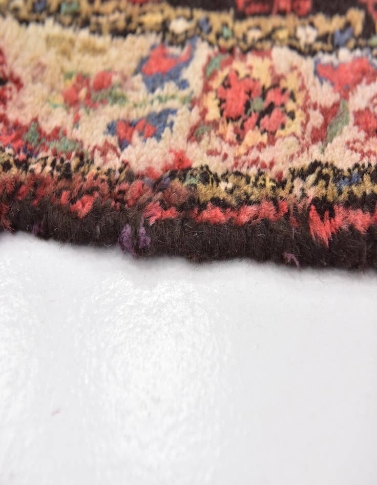 Detail image of  3' 7 x 12'  Hand Knotted Malayer Persian Wool Runner Rug