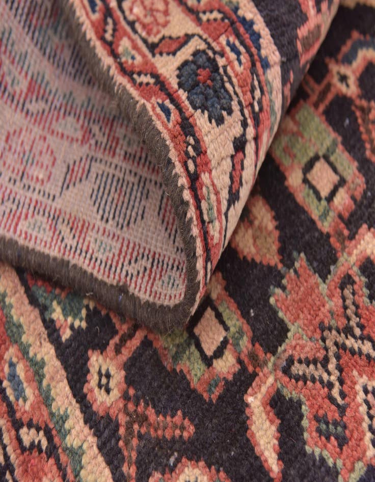 Detail image of  3' 8 x 10' 3  Hand Knotted Malayer Persian Wool Runner Rug