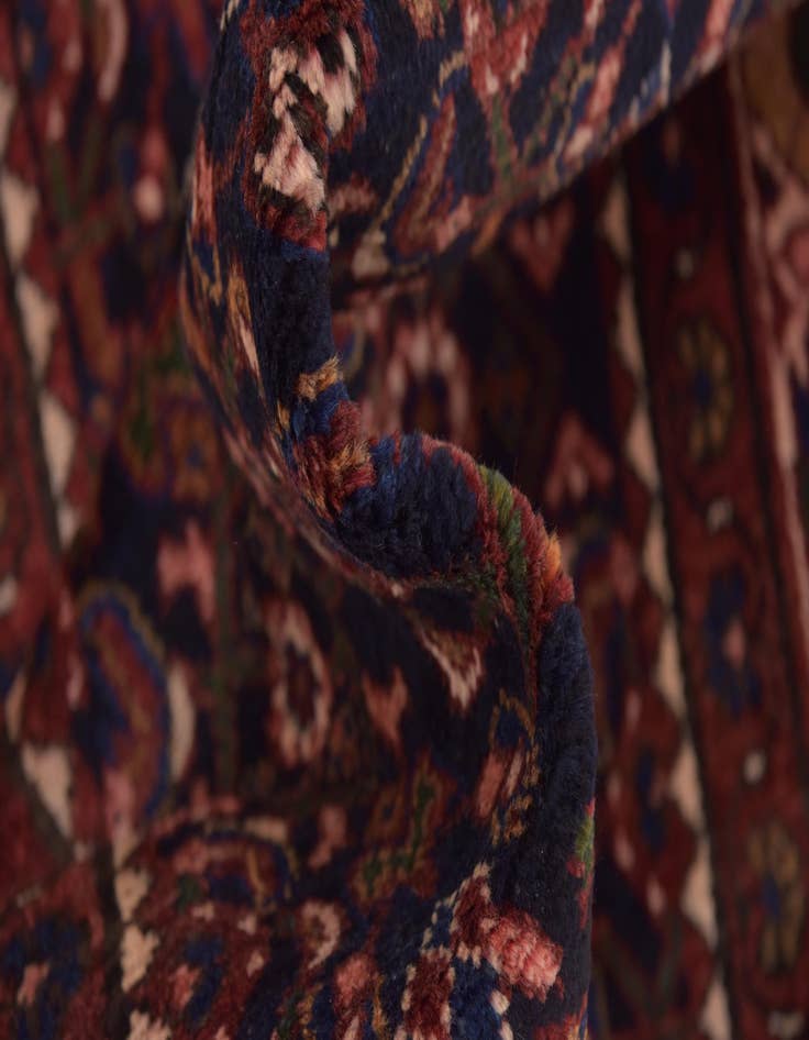 Detail image of  3' 5 x 9' 9  Hand Knotted Malayer Persian Wool Runner Rug