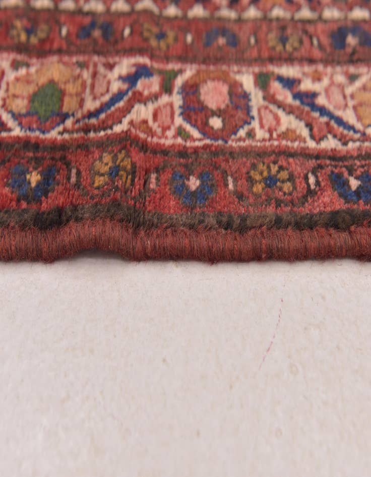 Detail image of  3' 5 x 9' 9  Hand Knotted Malayer Persian Wool Runner Rug