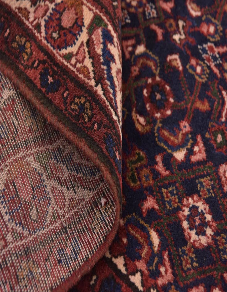 Detail image of  3' 5 x 9' 9  Hand Knotted Malayer Persian Wool Runner Rug