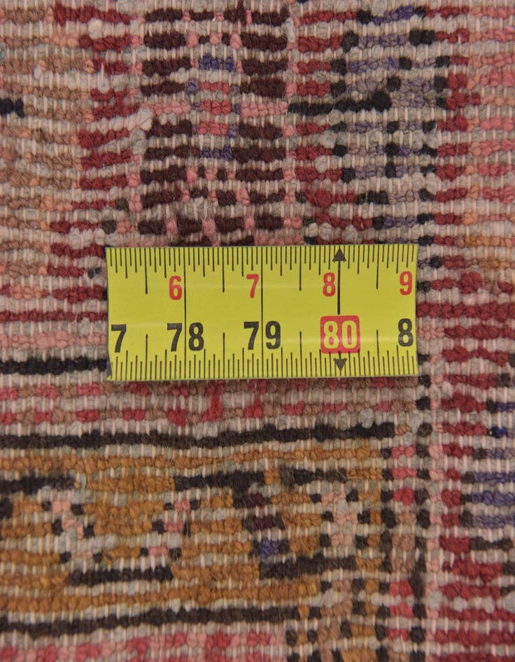 Detail image of  3' 5 x 9' 9  Hand Knotted Malayer Persian Wool Runner Rug