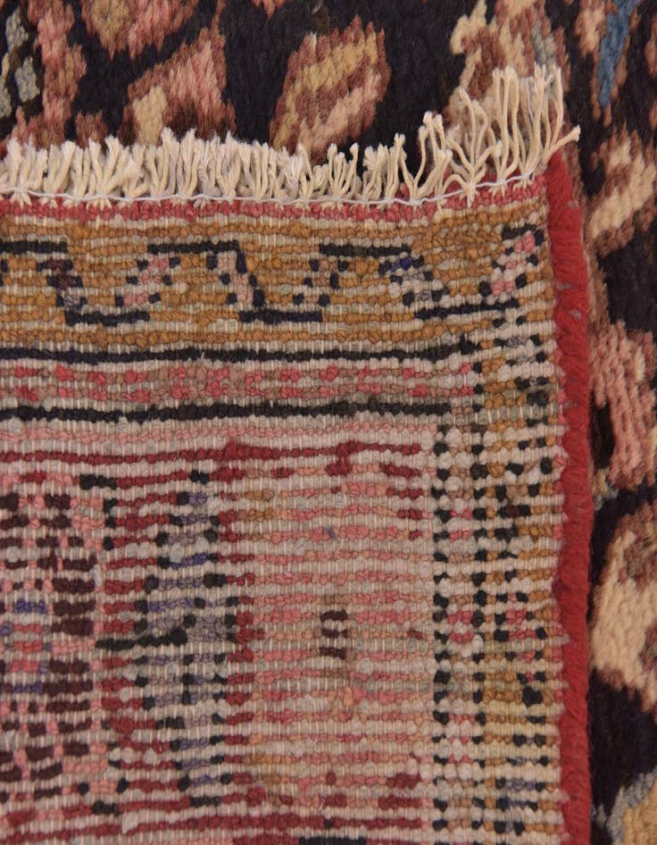 Detail image of  3' 5 x 9' 9  Hand Knotted Malayer Persian Wool Runner Rug