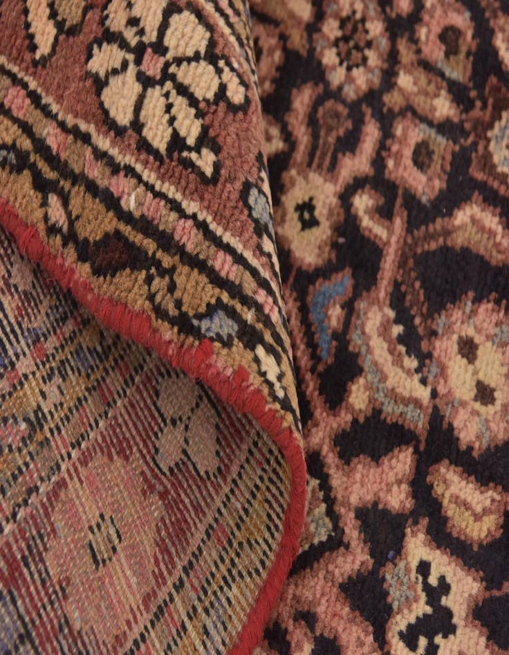 Detail image of  3' 5 x 9' 9  Hand Knotted Malayer Persian Wool Runner Rug