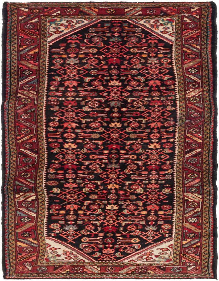 Primary image  3' 6 x 10' 4  Hand Knotted Malayer Persian Wool Runner Rug