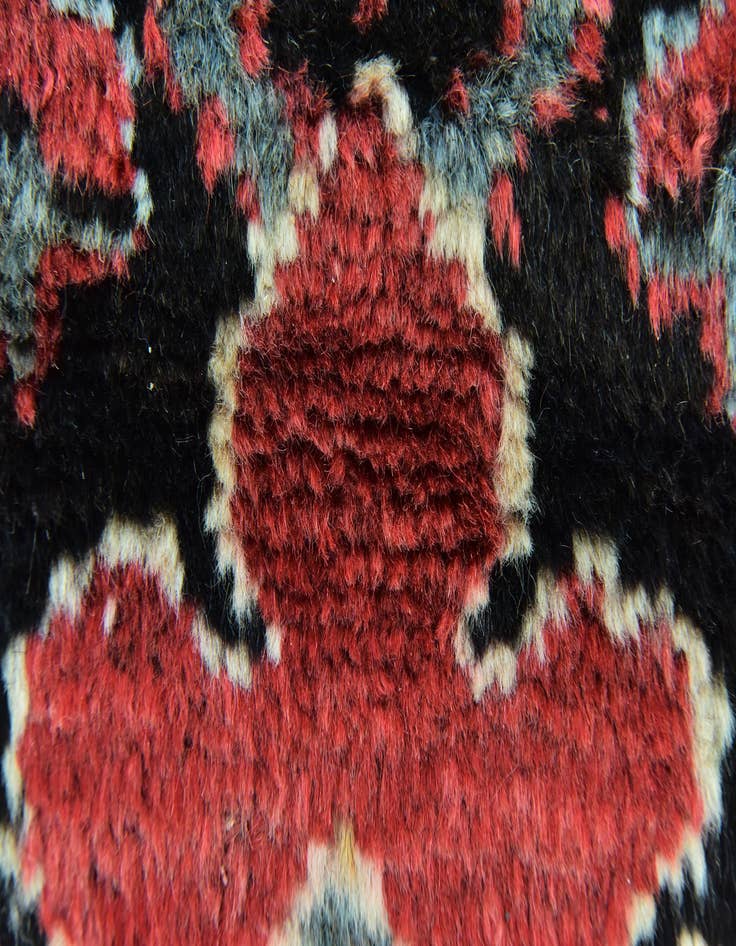 Detail image of  4' 10 x 10' 6  Hand Knotted Malayer Persian Wool Runner Rug