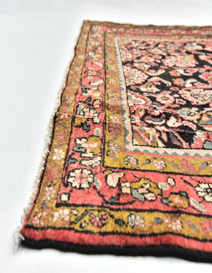 Detail image of  4' 10 x 10' 6  Hand Knotted Malayer Persian Wool Runner Rug