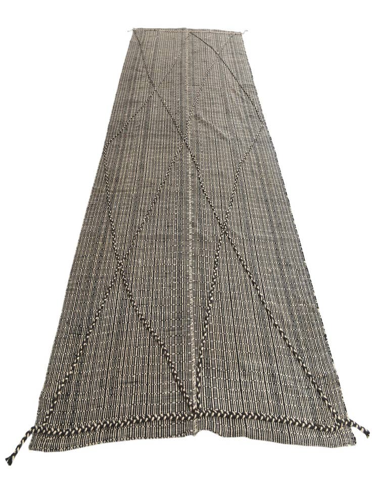 Detail image of  6' x 12' 2  Hand Knotted Moroccan Wool Runner Rug