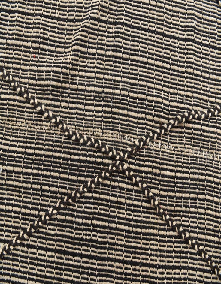 Detail image of  6' x 12' 2  Hand Knotted Moroccan Wool Runner Rug