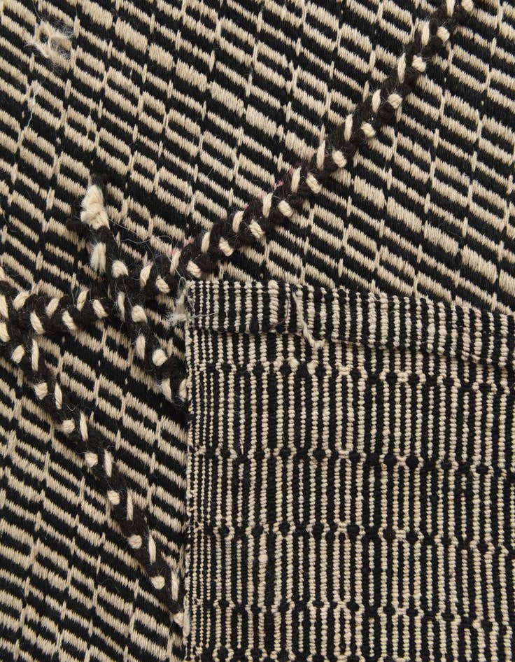 Detail image of  6' x 12' 2  Hand Knotted Moroccan Wool Runner Rug