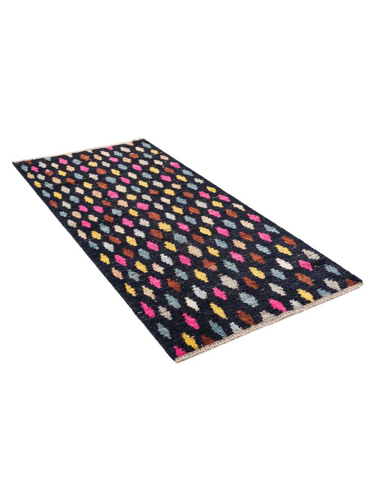 Detail image of  3' 1 x 6' 4  Hand Knotted Moroccan Wool Runner Rug