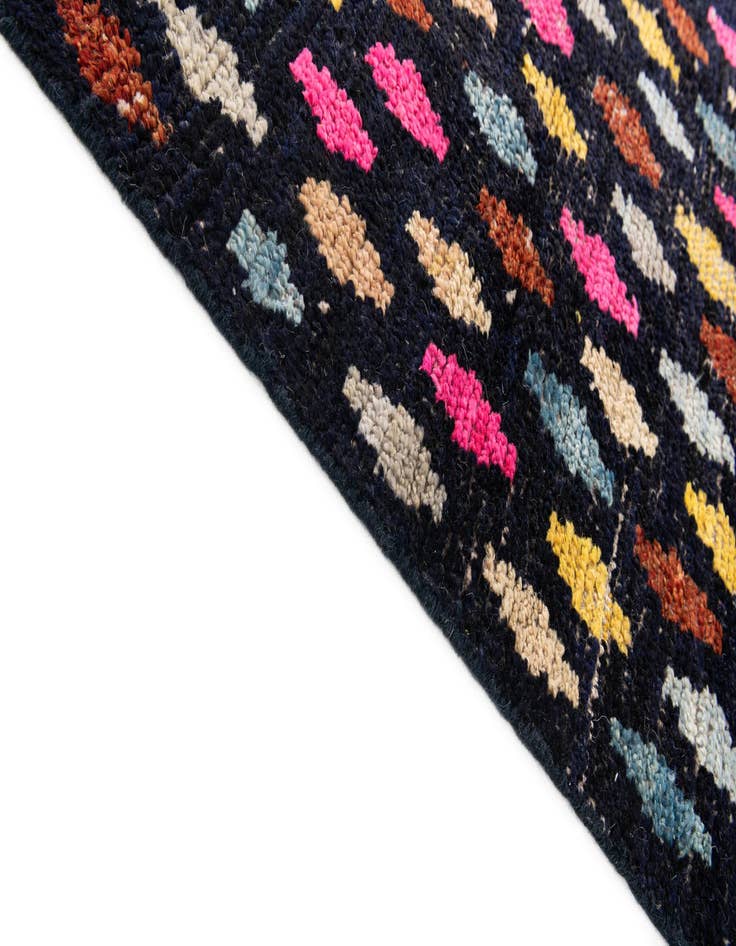 Detail image of  3' 1 x 6' 4  Hand Knotted Moroccan Wool Runner Rug