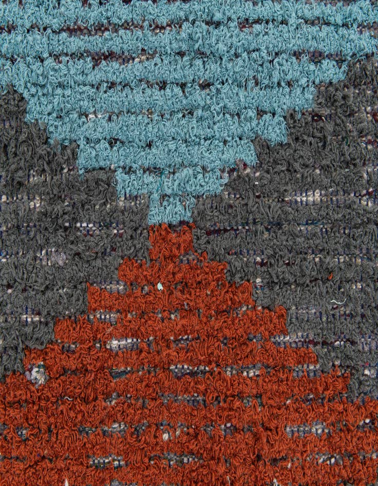 Detail image of  2' 6 x 14' 5  Hand Knotted Moroccan Wool Runner Rug