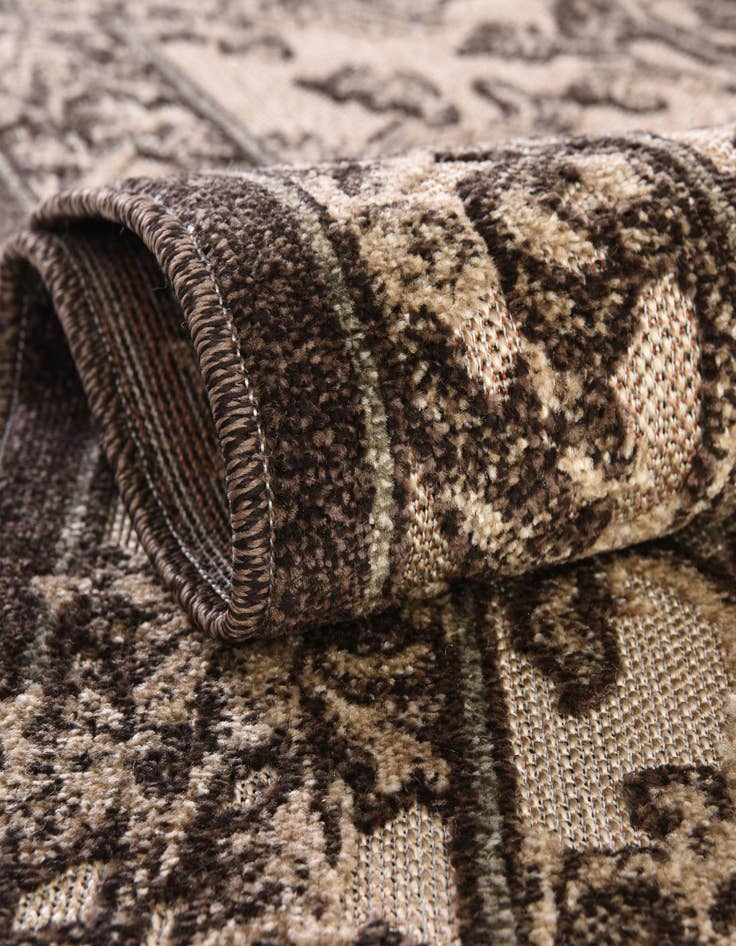 Detail image of  2' x 6'  Washable Botanical Indoor / Outdoor Runner Rug