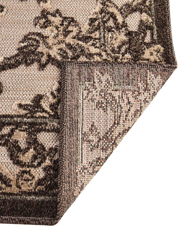 Detail image of  2' x 6'  Washable Botanical Indoor / Outdoor Runner Rug