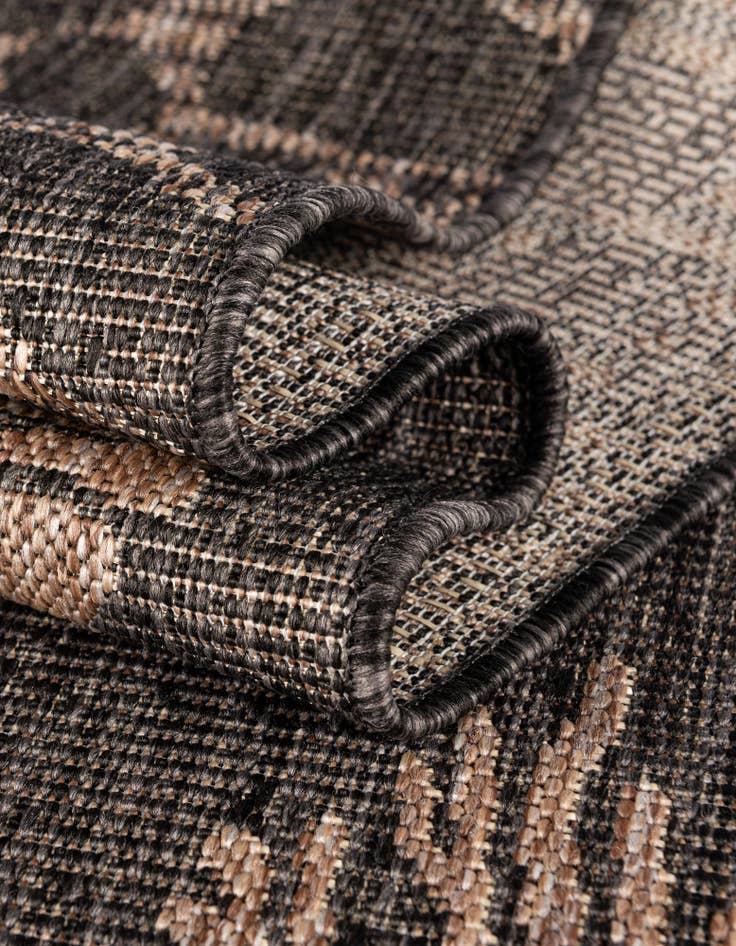 Detail image of  2' x 5' 3  Washable Coastal Indoor / Outdoor Runner Rug