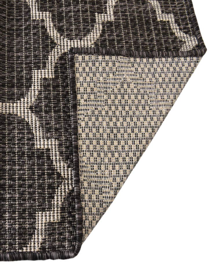 Detail image of  2' 7 x 10'  Washable Lattice Indoor / Outdoor Runner Rug