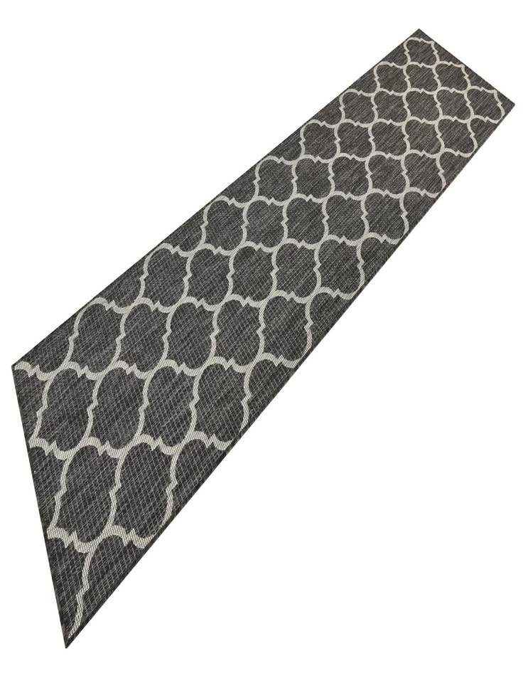 Detail image of  2' 7 x 10'  Washable Lattice Indoor / Outdoor Runner Rug