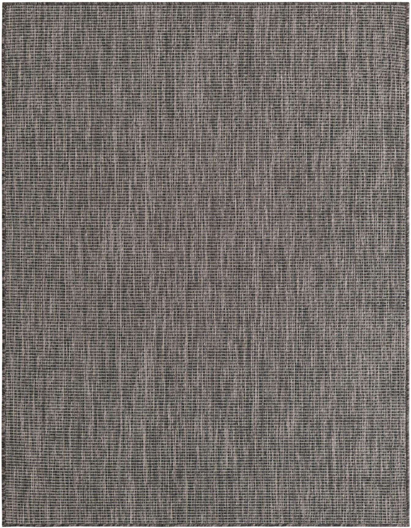 Primary image  3' x 8' 7  Washable Solid Indoor / Outdoor Runner Rug