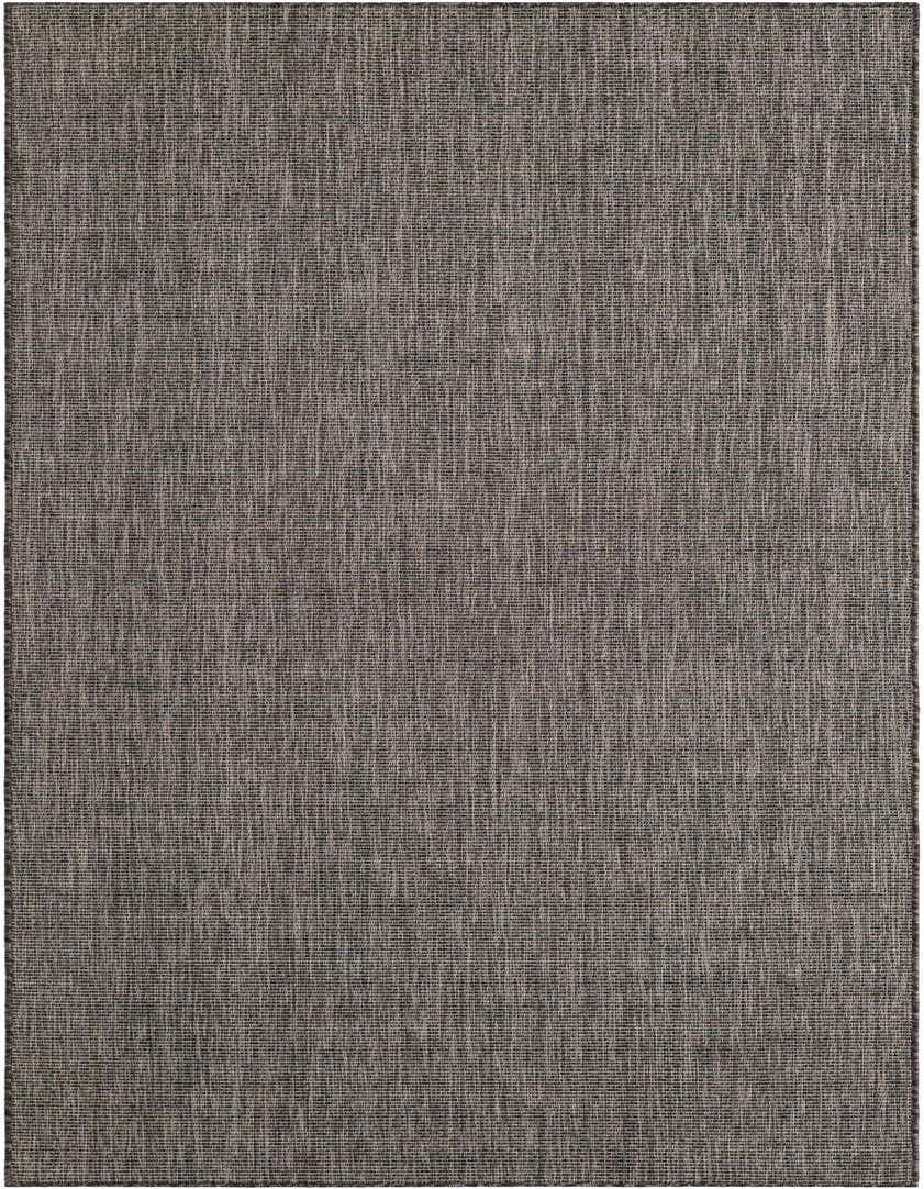 Primary image  5' x 12'  Washable Solid Indoor / Outdoor Runner Rug