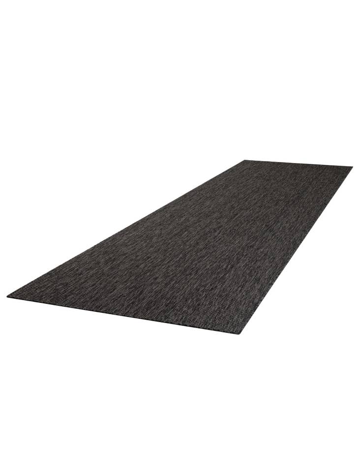 Detail image of  4' 6 x 15' 10  Washable Solid Indoor / Outdoor Runner Rug