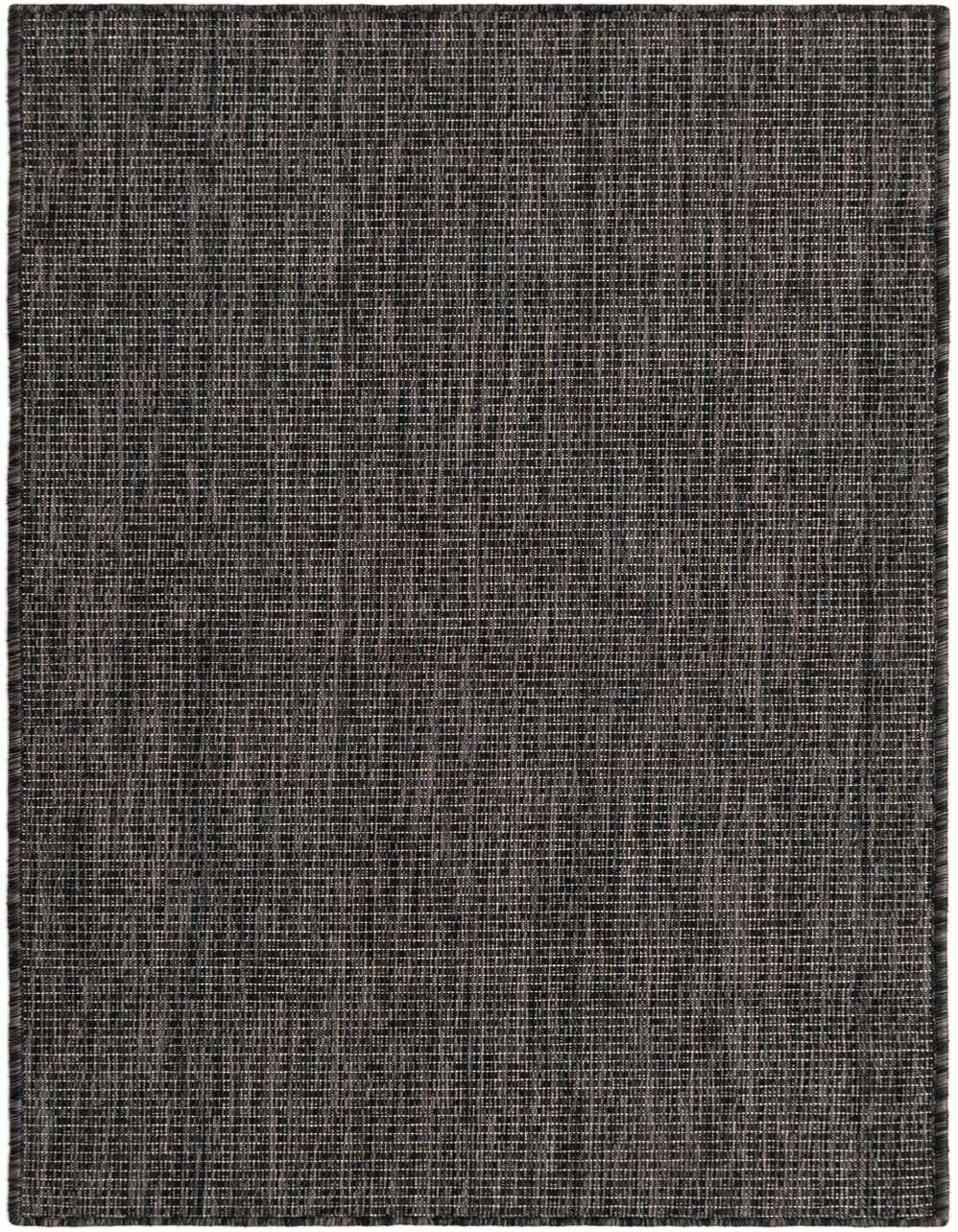 Primary image  2' 2 x 4' 6  Washable Solid Indoor / Outdoor Runner Rug