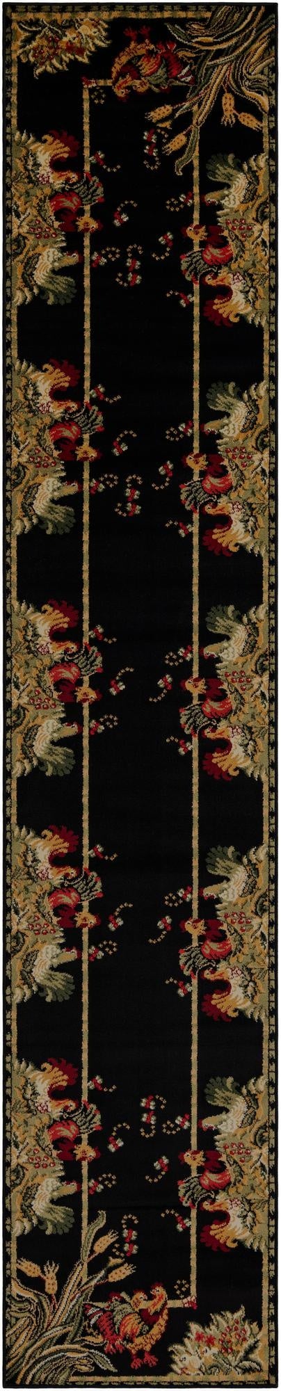 Primary image  2' 7 x 13' Pastoral Runner Rug
