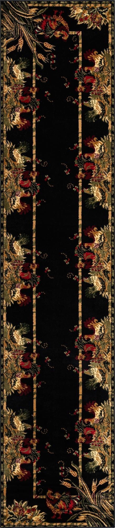 Primary image  2' 7 x 12' Pastoral Runner Rug