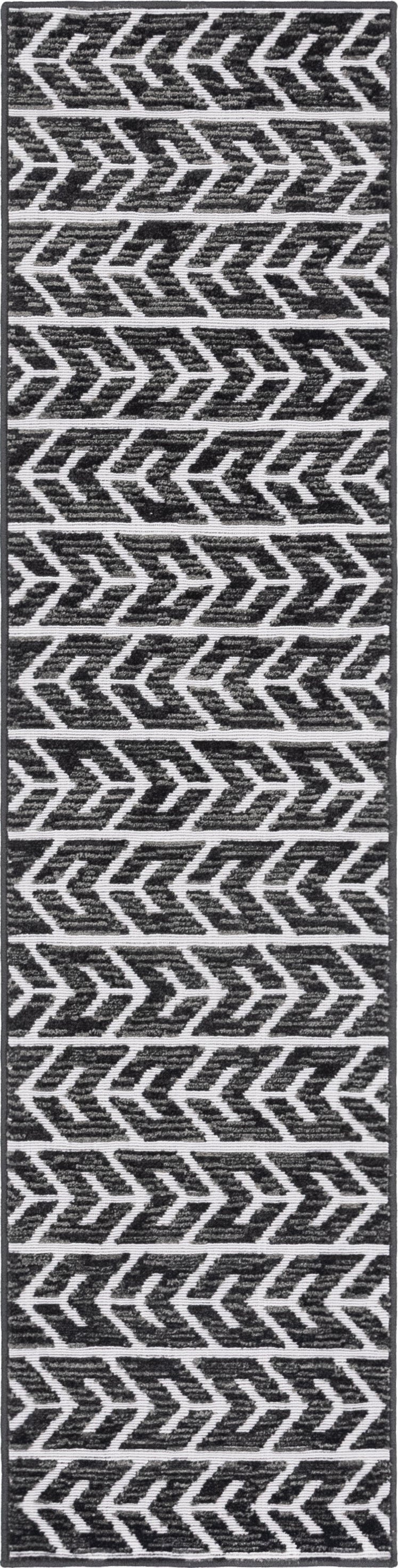  2' x 8'  Washable Sabrina Soto Aston Indoor / Outdoor Runner Rug