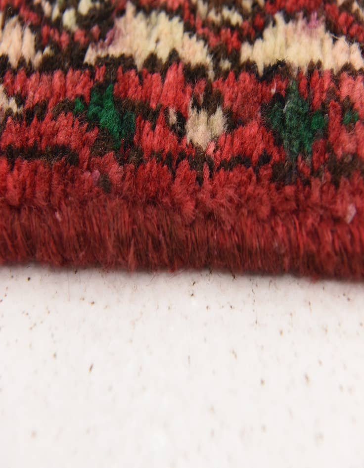 Detail image of  3' 4 x 9' 7  Hand Knotted Saveh Persian Wool Runner Rug