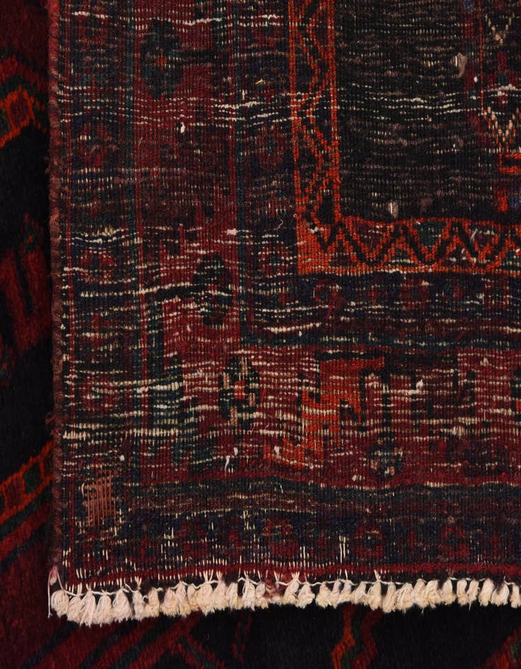 Detail image of  5' x 10' 8  Hand Knotted Sirjan Persian Wool Runner Rug