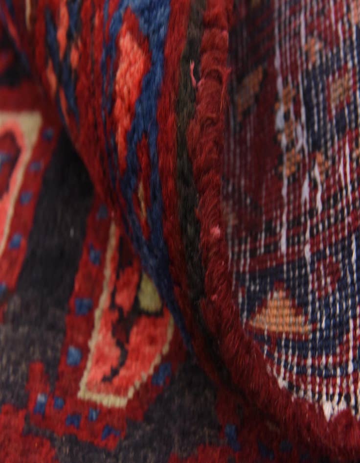 Detail image of  4' 5 x 11' 3  Hand Knotted Sirjan Persian Wool Runner Rug