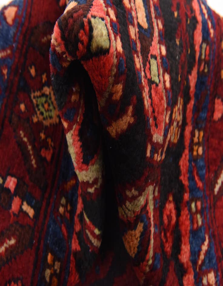Detail image of  4' 5 x 11' 3  Hand Knotted Sirjan Persian Wool Runner Rug