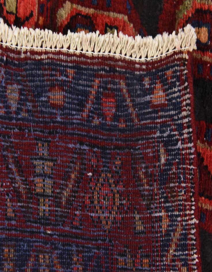 Detail image of  4' 5 x 11' 3  Hand Knotted Sirjan Persian Wool Runner Rug