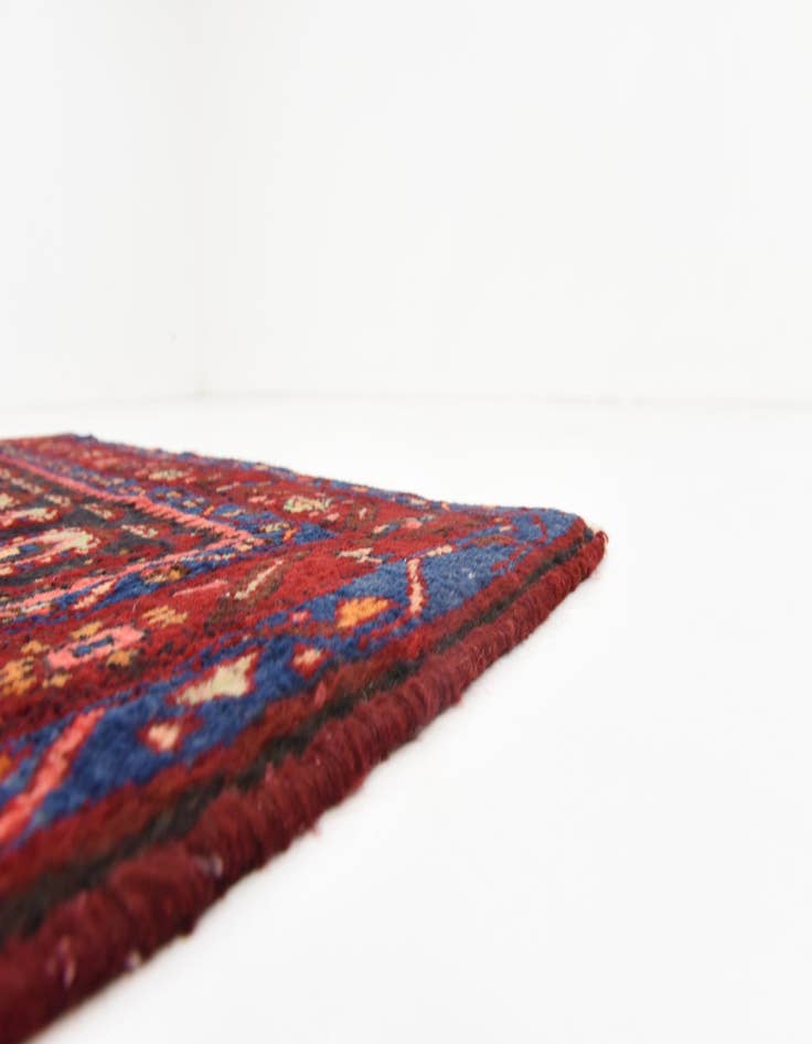 Detail image of  4' 5 x 11' 3  Hand Knotted Sirjan Persian Wool Runner Rug
