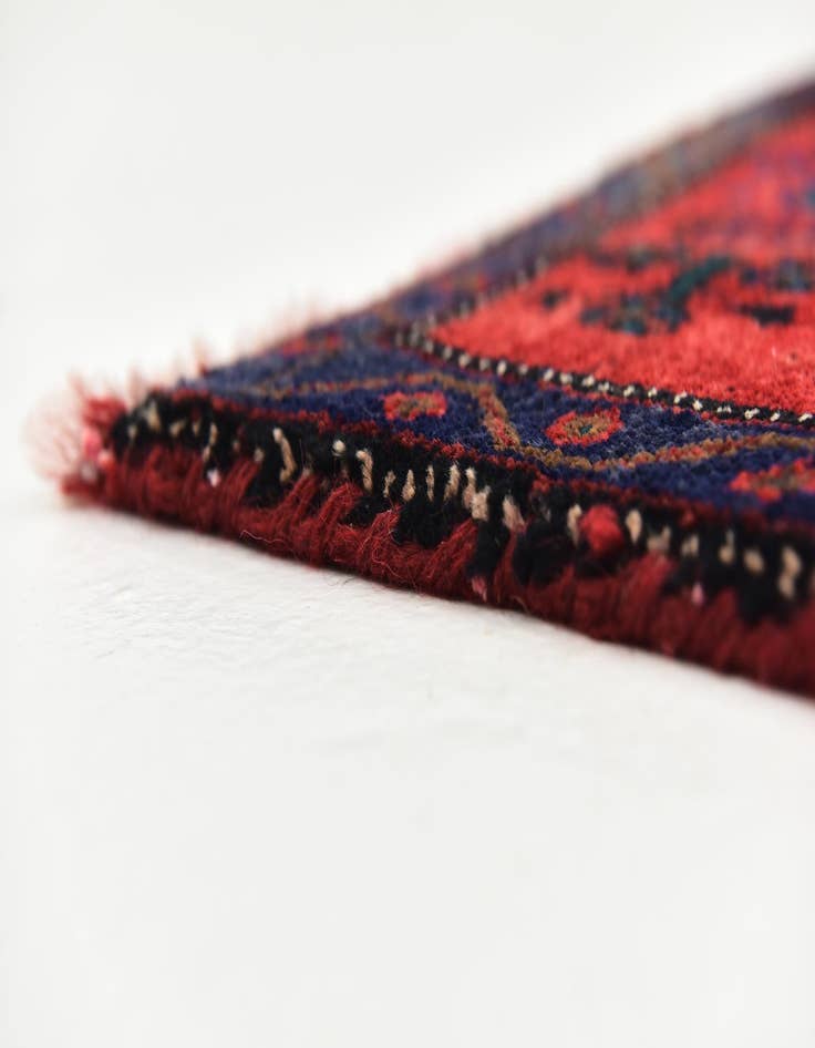 Detail image of  4' 10 x 9' 10  Hand Knotted Sirjan Persian Wool Runner Rug