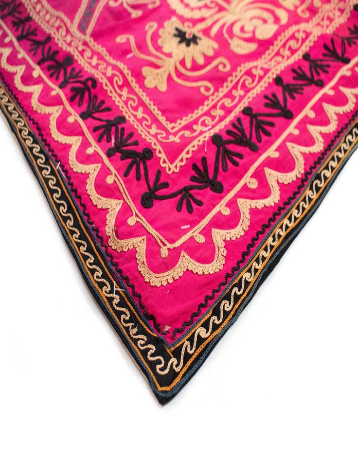 Detail image of  2' 4 x 11' 3 Suzani Runner Rug