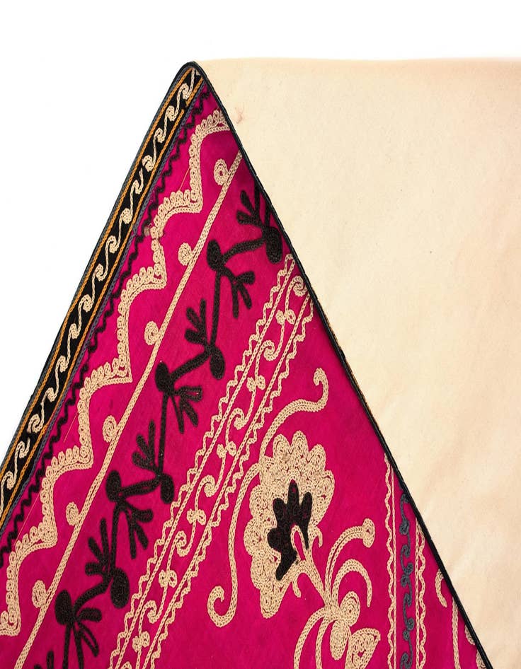 Detail image of  2' 4 x 11' 3 Suzani Runner Rug