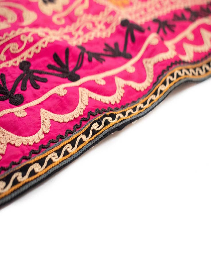 Detail image of  2' 4 x 11' 3 Suzani Runner Rug