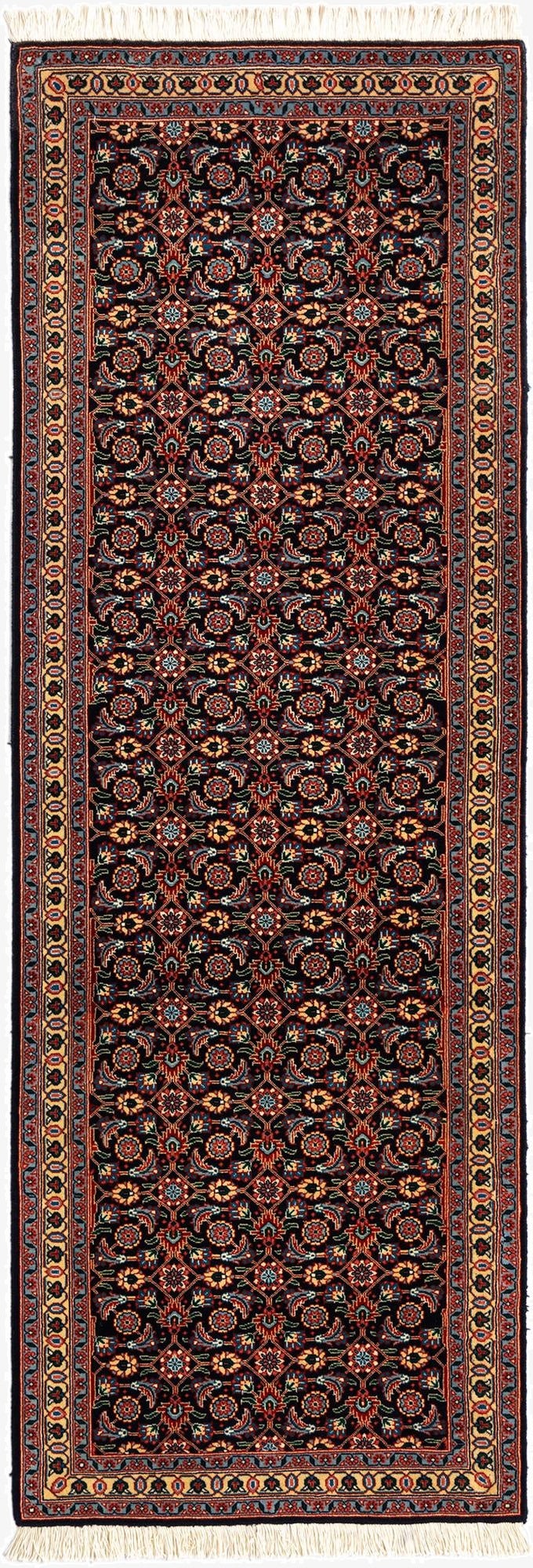  2' 3 x 6' 6 Tabriz Mahi Wool Runner Rug