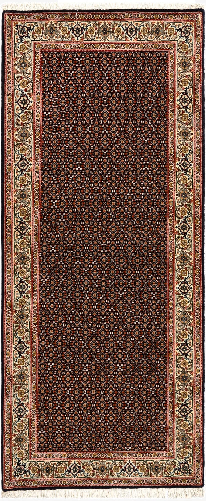  2' 9 x 6' 6 Tabriz Runner Rug