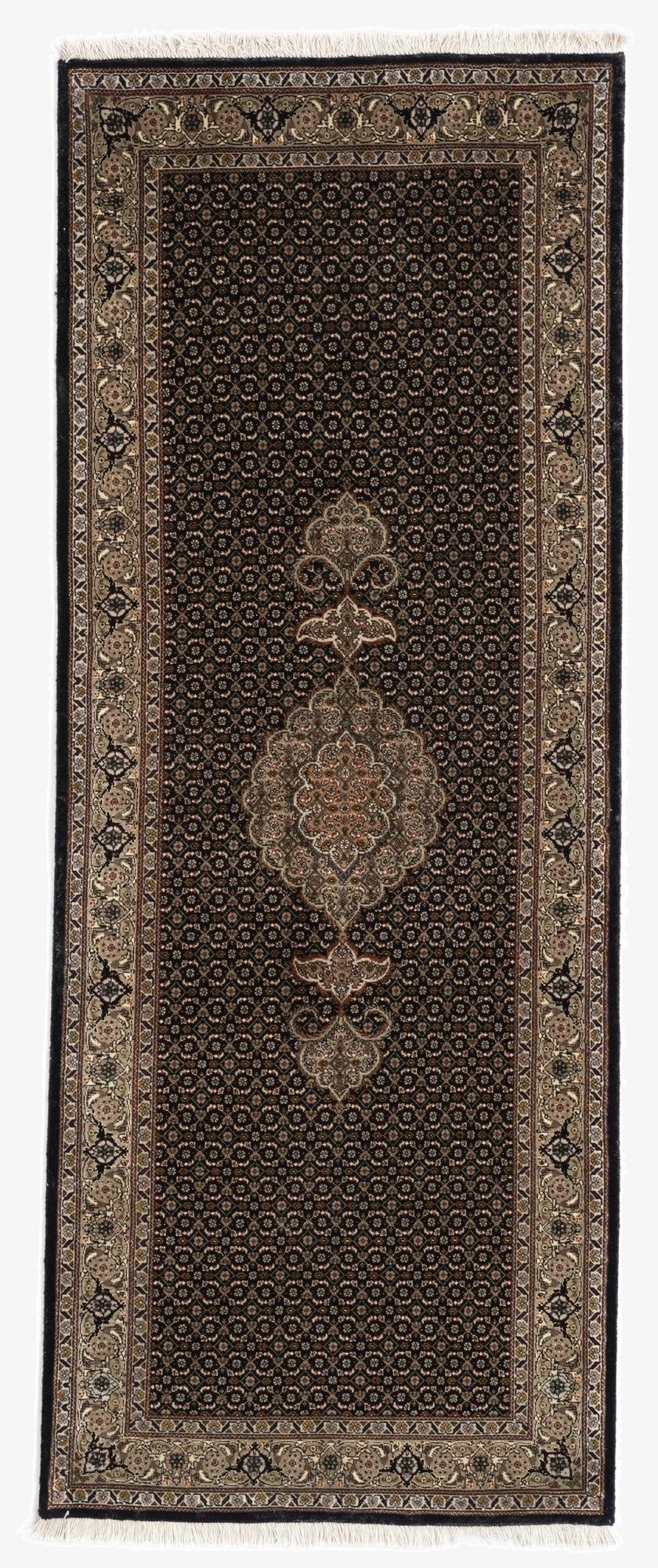  2' 8 x 6' 11 Tabriz Runner Rug