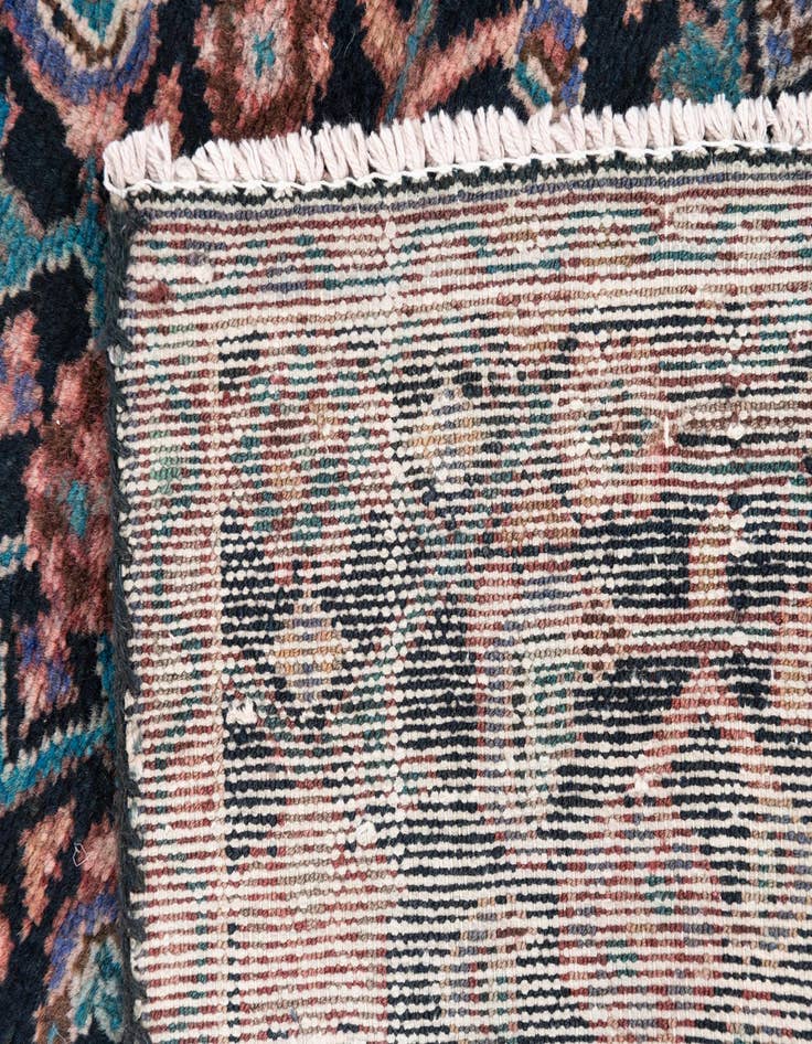 Detail image of  2' 1 x 9' 4  Hand Knotted Ultra Vintage Persian Wool Runner Rug
