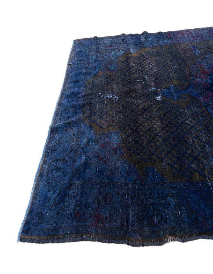 Detail image of  5' x 10' 5  Hand Knotted Ultra Vintage Persian Wool Runner Rug